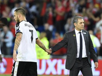 Österreichs Trainer Marcel Koller kann nach dem 0:1 gegen Wales alle WM-Träume begraben. Foto: Rober Jaeger Österreichs Trainer Marcel Koller kann nach dem 0:1 gegen Wales alle WM-Träume begraben. Foto: Rober Jaeger
