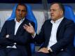 Gesprächsbedarf bei Dick Advocaat (r.) und Ruud Gullit