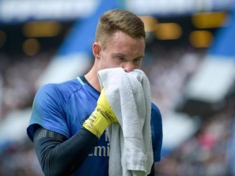 Schaut dem Spiel gegen RB Leipzig optimistisch entgegen: HSV-Keeper Christian Mathenia. Foto: Axel Heimken Schaut dem Spiel gegen RB Leipzig optimistisch entgegen: HSV-Keeper Christian Mathenia. Foto: Axel Heimken