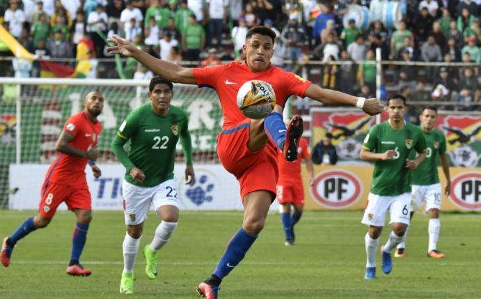 Chile unterliegt Bolivien 0:1.