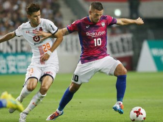 Lukas Podolski wechselte in die Japan-League