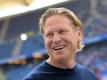 Hat derzeit gut lachen: HSV-Coach Markus Gisdol. Foto: Daniel Bockwoldt