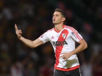 Wartet noch auf seine Spielgenehmigung: Leverkusen-Neuzugang Lucas Alario. Foto: Nicolas Aguilera Wartet noch auf seine Spielgenehmigung: Leverkusen-Neuzugang Lucas Alario. Foto: Nicolas Aguilera