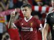 Philippe Coutinho wird am Wochenende beim FC Liverpool nicht zum Einsatz kommen. Foto: Kin Cheung