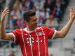 Robert Lewandowski würde gerne mehr Weltstars beim FC Bayern sehen. Foto: Hendrik Schmidt