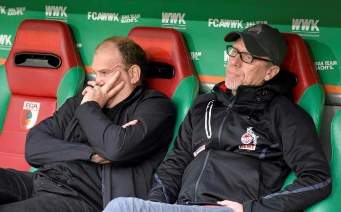 Nächste Pleite für Köln und Peter Stöger (r.)