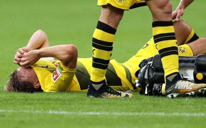 Sprunggelenk: Marcel Schmelzer erneut verletzt