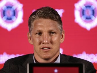 Bei Fire-Remis nur Zuschauer: Bastian Schweinsteiger Bei Fire-Remis nur Zuschauer: Bastian Schweinsteiger