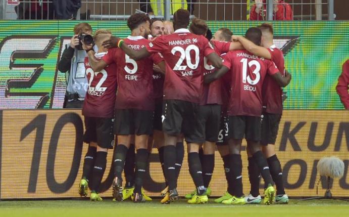 Martin Harnik erzielte den 500. Auswärtstreffer von Hannover 96. Foto: Silas Stein
