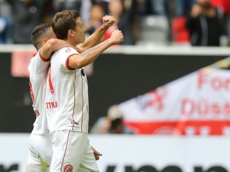 Marcel Sobottka jubelt über seinen Treffer zum 1:0