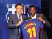 Dembele war einer der spektakulärsten Spättransfers  