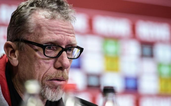 Peter Stöger hofft gegen Arsenal auf ein gutes Spiel