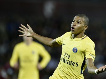 Mbappé kam im Sommer aus Monaco zu PSG Mbappé kam im Sommer aus Monaco zu PSG