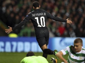 Trifft auch in der Champions League: PSG-Star Neymar. Foto: Scott Heppell Trifft auch in der Champions League: PSG-Star Neymar. Foto: Scott Heppell