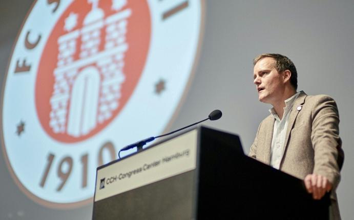 St.Pauli Präsident Oke Göttlich
