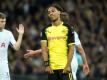 Die Dortmunder um Stürmer Pierre-Emerick Aubameyang unterlagen bei Tottenham Hotspur. Foto: Bernd Thissen