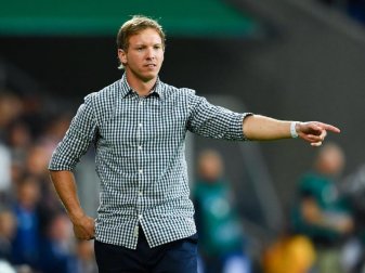 Trainer Julian Nagelsmann hat keine Ausstiegsklausel in seinem Vertrag in Hoffenheim. Foto: Uwe Anspach Trainer Julian Nagelsmann hat keine Ausstiegsklausel in seinem Vertrag in Hoffenheim. Foto: Uwe Anspach
