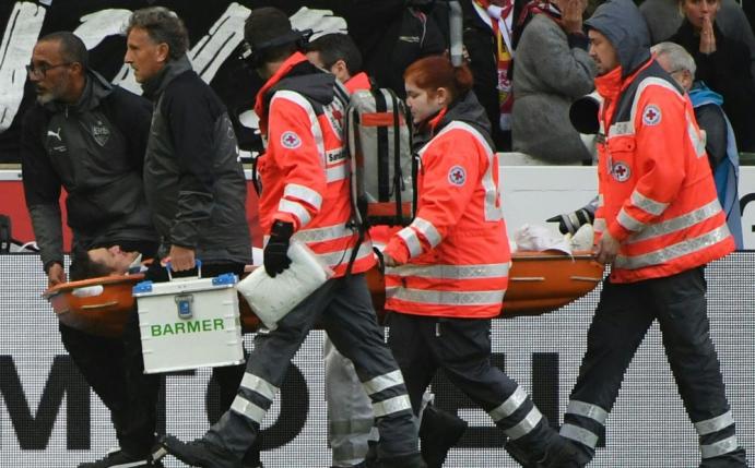 Foul an Christian Gentner mit schweren Verletzungsfolgen