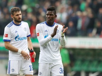 Nach Verletzung zurück auf dem Platz: Breel Embolo (re.) Nach Verletzung zurück auf dem Platz: Breel Embolo (re.)