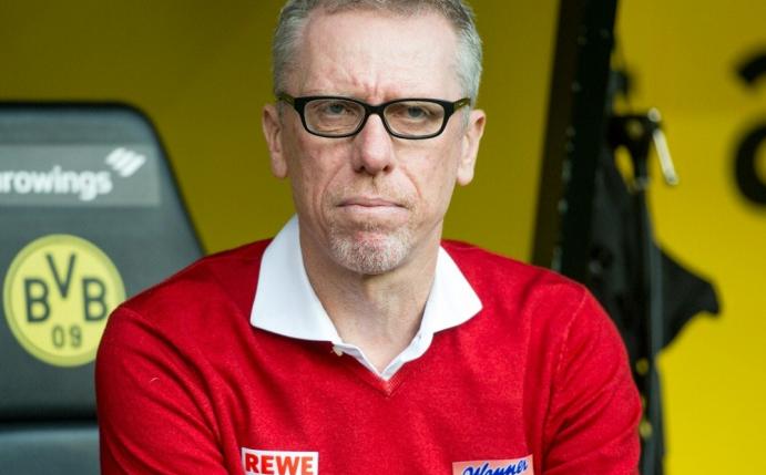 Peter Stöger beim Spiel in Dortmund