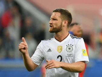 Shkodran Mustafi muss um einen Platz im WM-Kader bangen Shkodran Mustafi muss um einen Platz im WM-Kader bangen