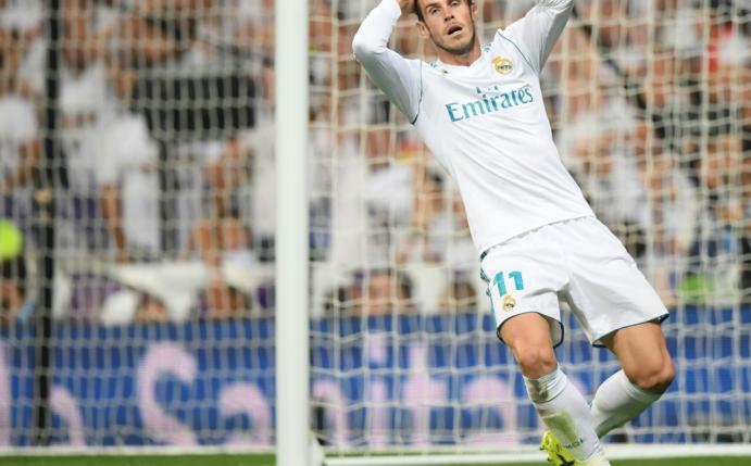 Gareth Bale vergibt eine Großchance für Real Madrid