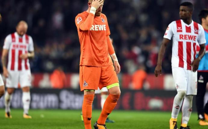 Die Kölner verloren auch gegen Eintracht Frankfurt. Foto: Federico Gambarini