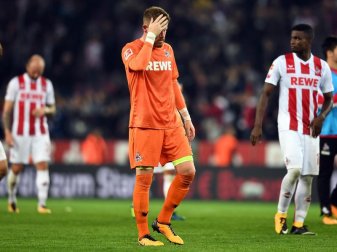 Die Kölner verloren auch gegen Eintracht Frankfurt. Foto: Federico Gambarini Die Kölner verloren auch gegen Eintracht Frankfurt. Foto: Federico Gambarini