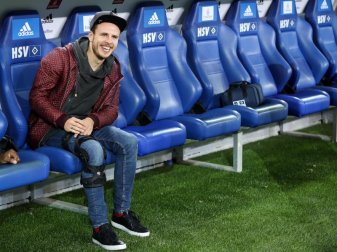 Nicolai Müller möchte seinen Vertrag beim HSV verlängern. Foto: Christian Charisius Nicolai Müller möchte seinen Vertrag beim HSV verlängern. Foto: Christian Charisius