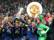 Manchester beim Gewinn der Europa League im Mai