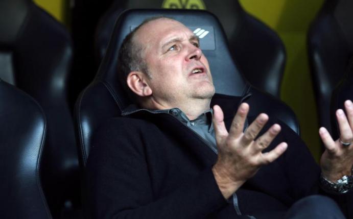 Ist mit der Umsetzung des Videobeweises bis dato nicht zufrieden: Köln-Sportchef Jörg Schmadtke. Foto: Ina Fassbender