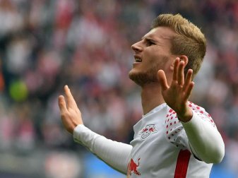 Von der Rotation verschont: Leipzigs Nationalspieler Timo Werner spielte schon wieder von Anfang an. Foto: Hendrik Schmidt Von der Rotation verschont: Leipzigs Nationalspieler Timo Werner spielte schon wieder von Anfang an. Foto: Hendrik Schmidt