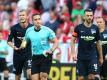 Schiedsrichter Tobias Stieler stand bei der Partie Mainz gegen Hertha öfters im Mittelpunkt. Foto: Thomas Frey