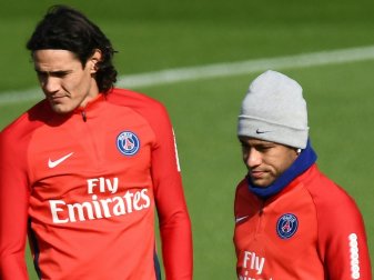 Superstar-Duo Edinson Cavani und Neymar (v.l.) Superstar-Duo Edinson Cavani und Neymar (v.l.)