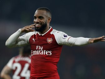 Alexandre Lacazette traf beim Arsenal Heimsieg doppelt Alexandre Lacazette traf beim Arsenal Heimsieg doppelt
