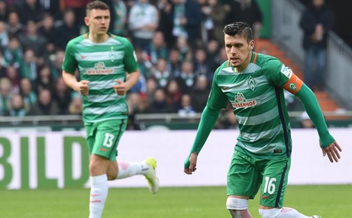 Zlatko Junuzovic konnte wieder am Mannschaftstraining von Werder Bremen teilnehmen. Foto: Carmen Jaspersen