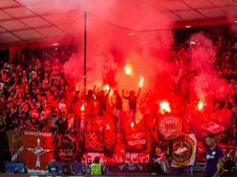 Spartak-Fans sind erneut negativ aufgefallen Spartak-Fans sind erneut negativ aufgefallen