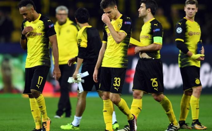 Die Dortmunder waren nach dem 1:3 gegen Real frustriert. Foto: Federico Gambarini