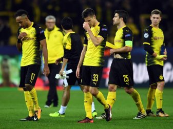 Die Dortmunder waren nach dem 1:3 gegen Real frustriert. Foto: Federico Gambarini Die Dortmunder waren nach dem 1:3 gegen Real frustriert. Foto: Federico Gambarini