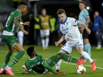 1899 Hoffenheim unterlag bei Ludogorez Rasgrad 1:2 1899 Hoffenheim unterlag bei Ludogorez Rasgrad 1:2