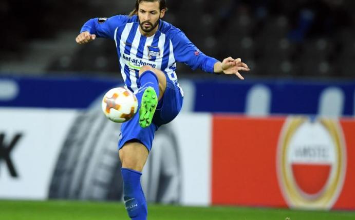 Nationalspieler Marvin Plattenhardt bleibt der Hertha erhalten. Foto: Soeren Stache