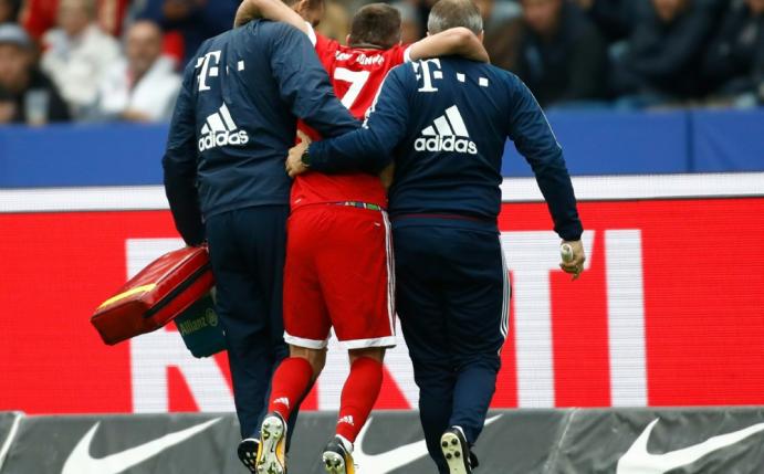 Für Ribery ist die Hinrunde wohl gelaufen