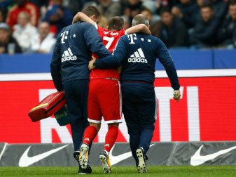Für Ribery ist die Hinrunde wohl gelaufen Für Ribery ist die Hinrunde wohl gelaufen