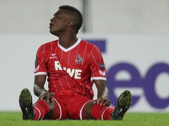 Der 1.FC Köln muss auf Jhon Cordoba verzichten Der 1.FC Köln muss auf Jhon Cordoba verzichten