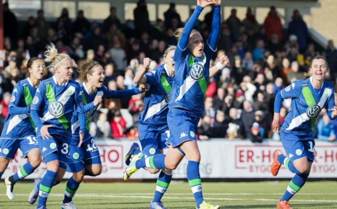 Der VfL Wolfsburg will auch in der Königsklasse jubeln