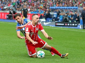 Franck Ribery fällt mit einem Außenbandriss aus Franck Ribery fällt mit einem Außenbandriss aus