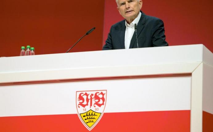 Versucht den VfB Stuttgart wirtschaftlich voranzubringen: Präsident Wolfgang Dietrich. Foto: Deniz Calagan