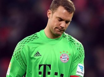 Bayern-Torwart Manuel Neuer arbeitet an seinem Comeback. Foto: Federico Gambarini