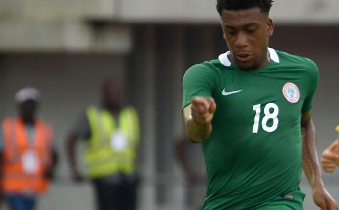 Alexander Iwobi erzielt das Tor des Tages