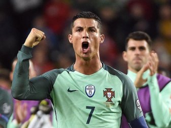 Cristiano Ronaldo erzielte das Führungstor für Portugal. Foto: Tamas Kovacs Cristiano Ronaldo erzielte das Führungstor für Portugal. Foto: Tamas Kovacs